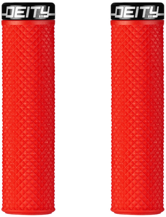 Deity, Grip Clamps, Red